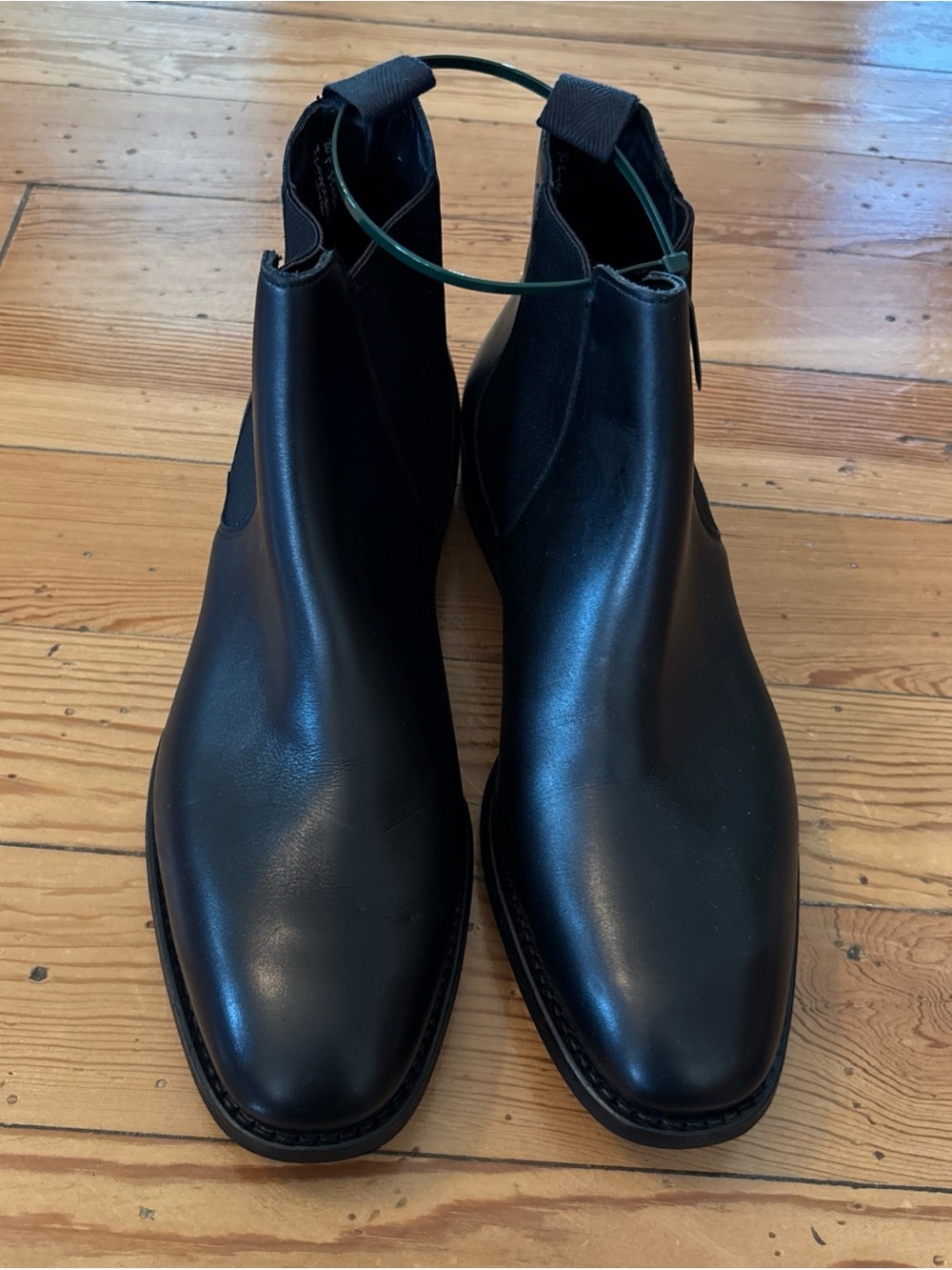 Church's Men’s Leather Chelsea Boot Black Size US8 Britten - Picture 2 of 8